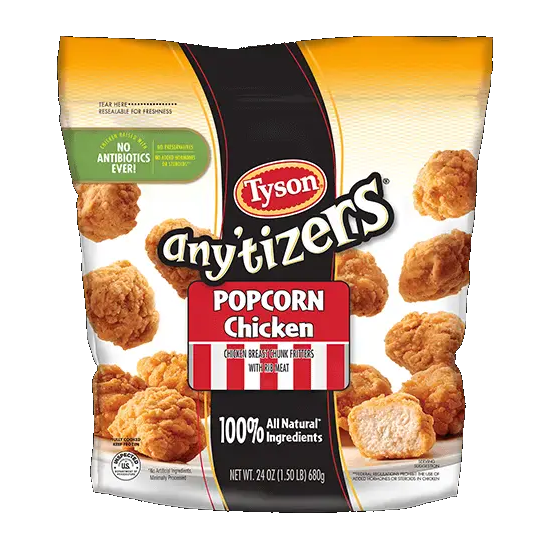 TYSON ANYTIZER POPCORN CHICKEN 24oz