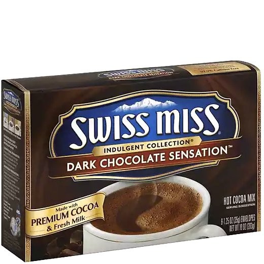 SWISS MISS CHOCOLATE SENSATION 286g