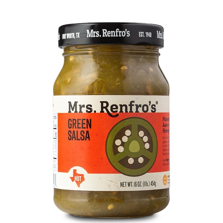 MRS RENFROS SALSA GREEN 16oz