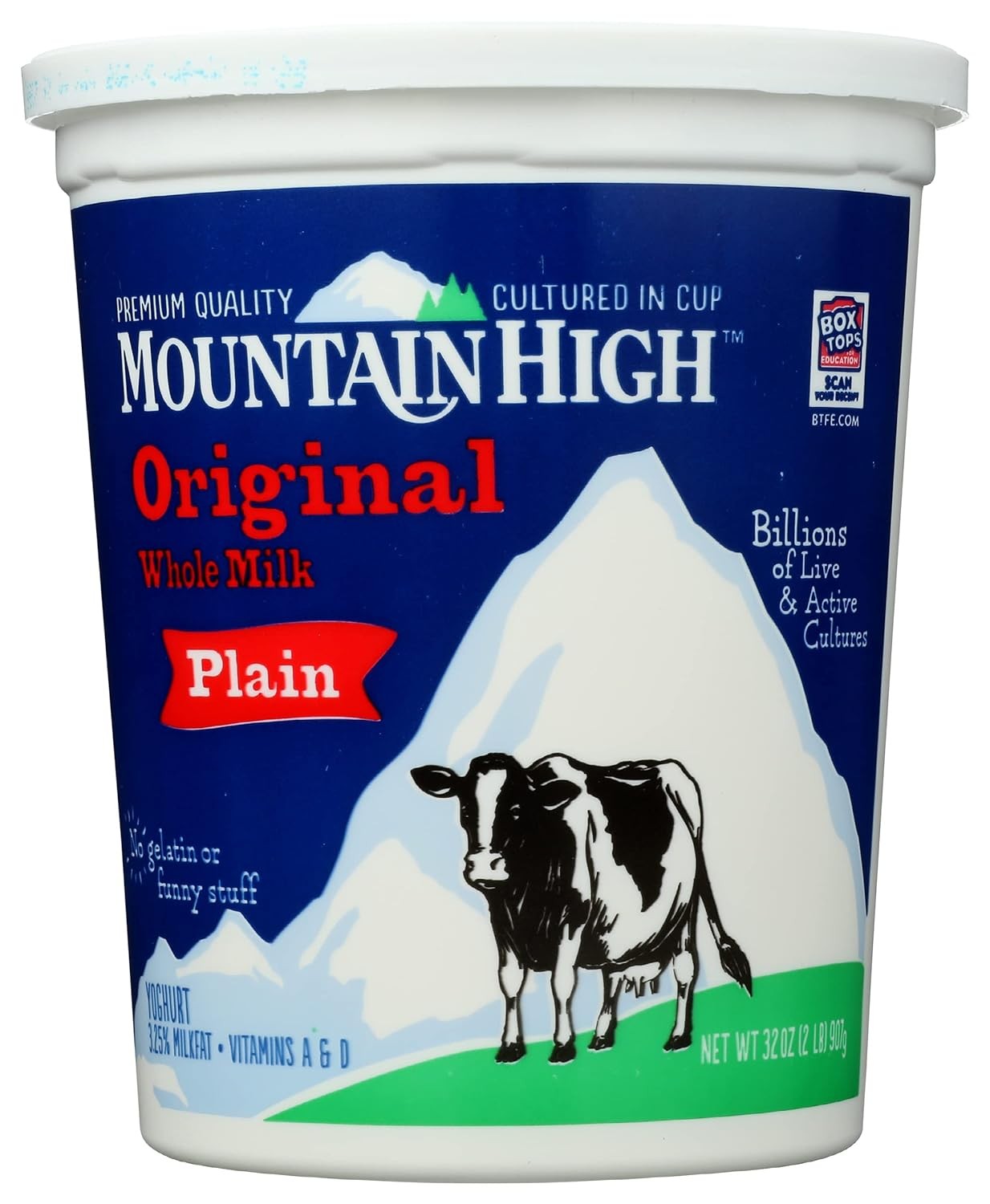 MT HIGH YOGURT PLAIN 32oz