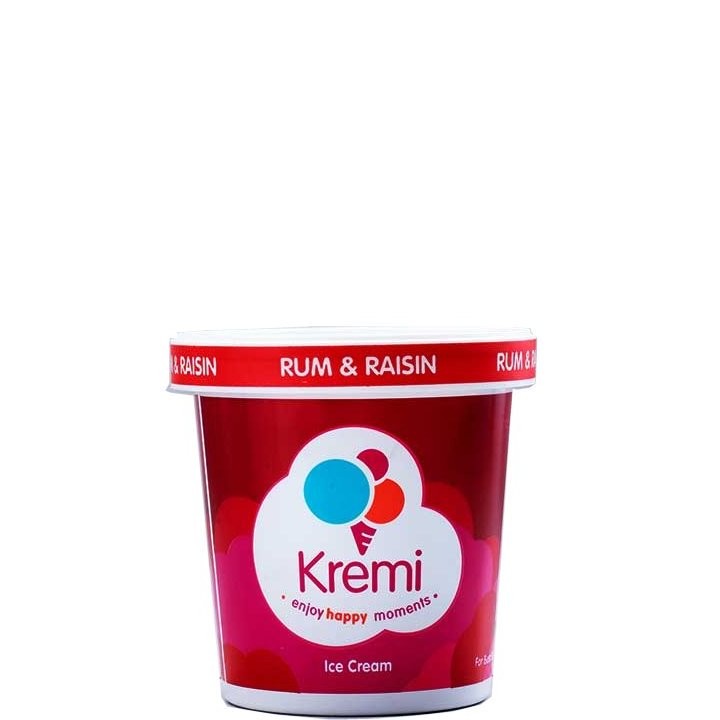 KREMI RUM & RAISIN 16oz