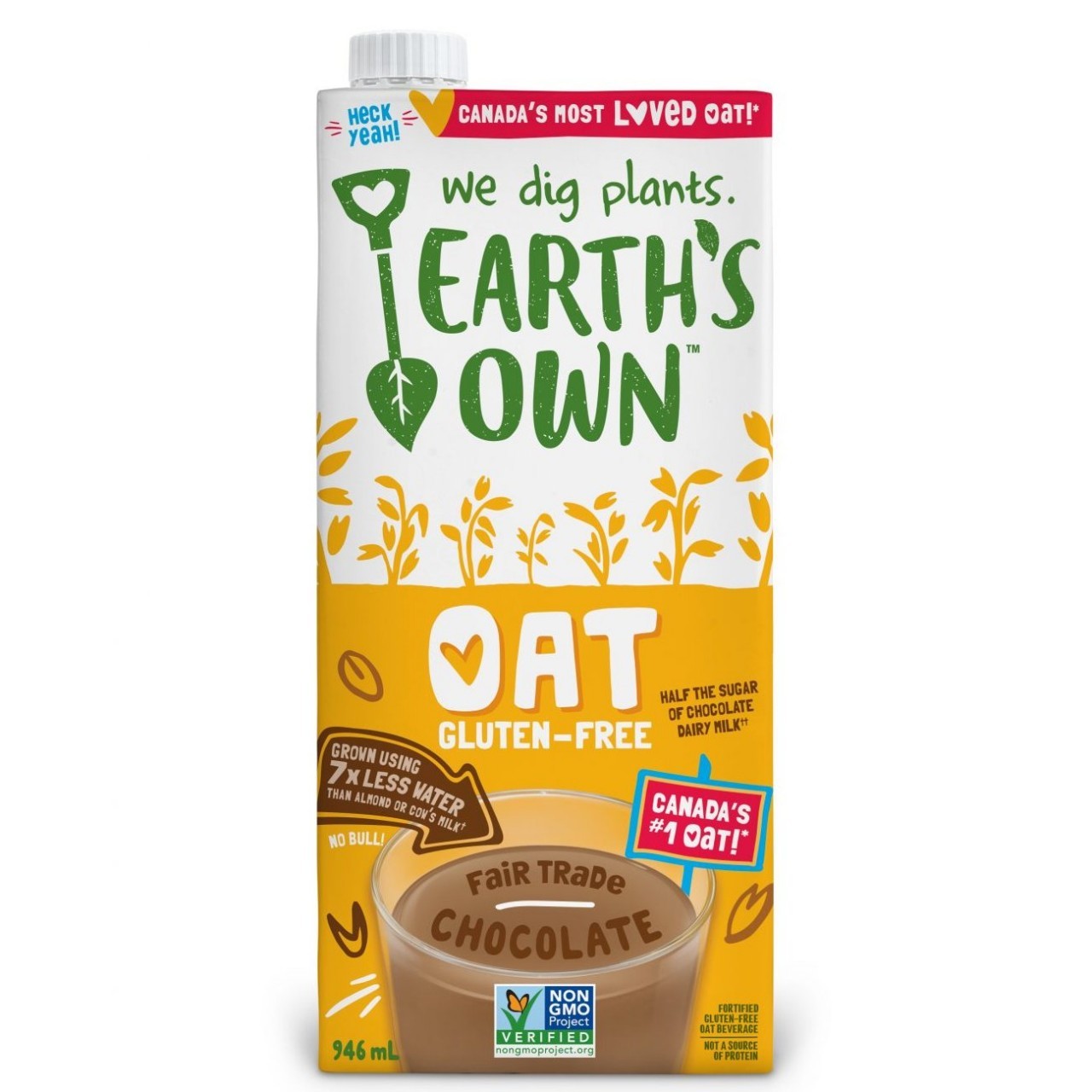 EARTHS OWN OAT MILK CHOCOLATE 946ml
