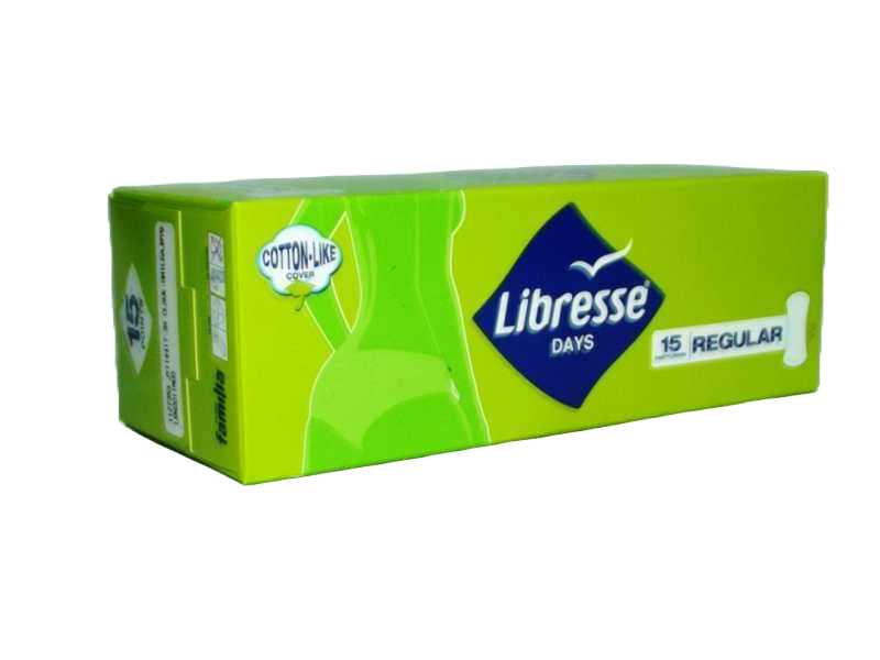 LIBRESSE PANTYLINER REGULAR 15S