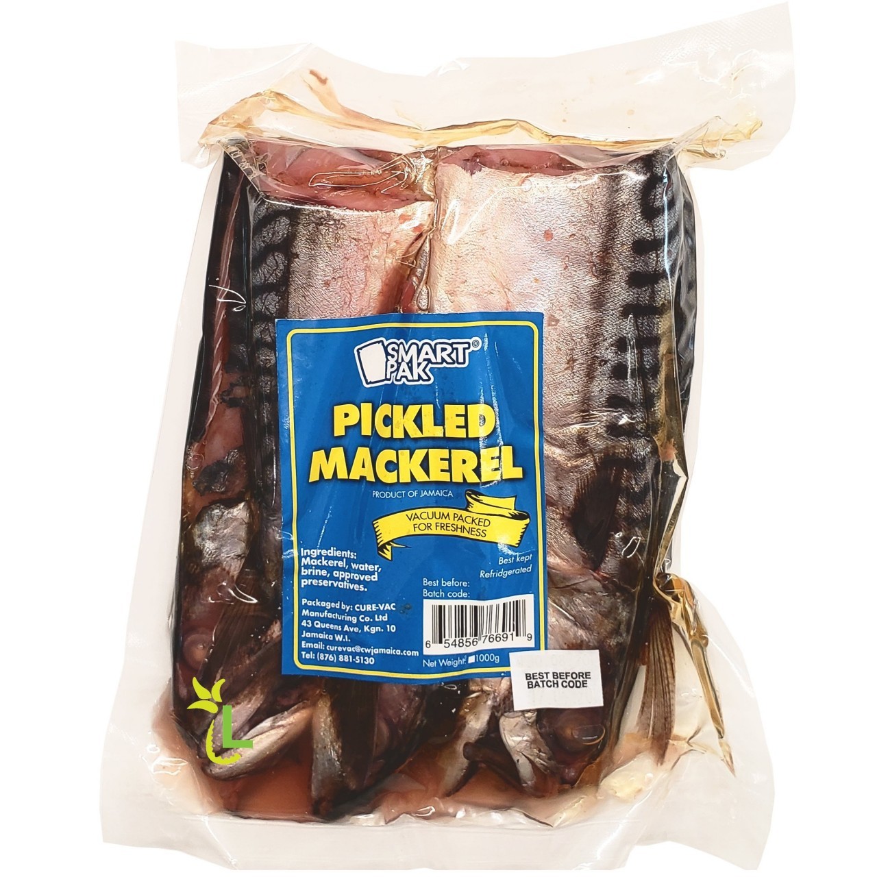 SMART PAK PICKLED MACKEREL 1kg