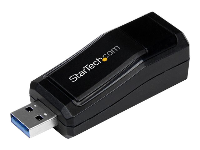 StarTech.com USB 3.0 to Gigabit Ethernet NIC Network Adapter - 10/100/100 Mbps Network Adapter - USB to Ethernet LAN Adapter
