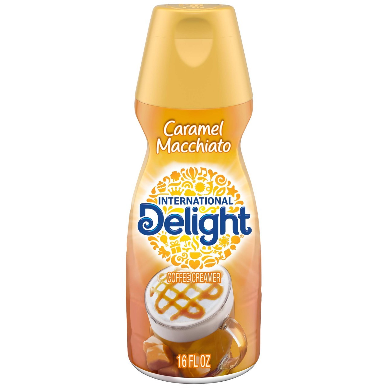 INTL DELIGHT CARAMEL MACCHIATO 16oz