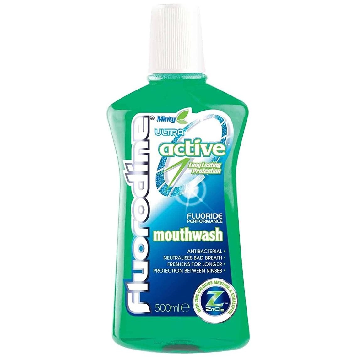 FLUORODINE MOUTHWASH ULTRA ACTIVE 500ml