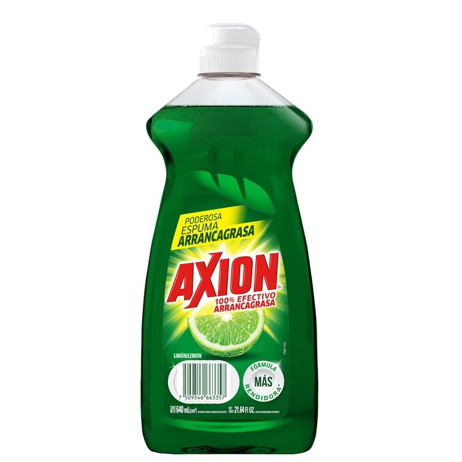 AXION DISHWASH LIQUID LEMON 640ml