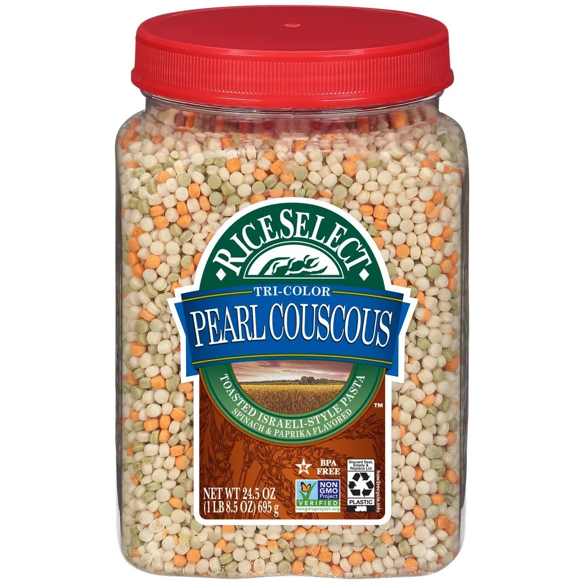 RICE SELECT COUSCOUS PEARL TRI 25.5oz