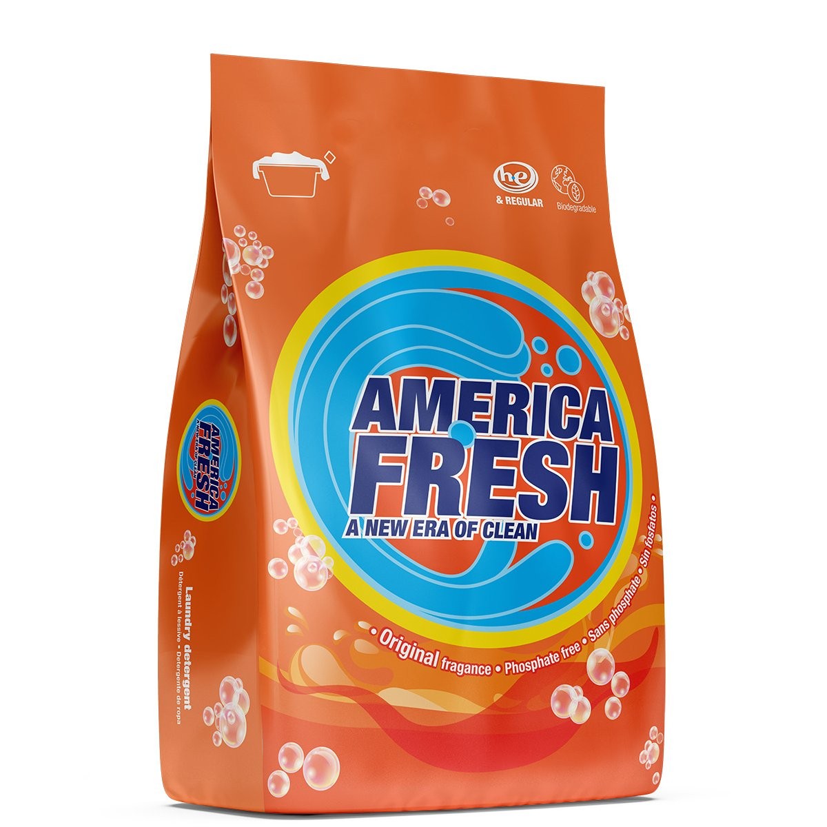 AMERICA FRESH POWDER DET ORIGINAL 400g