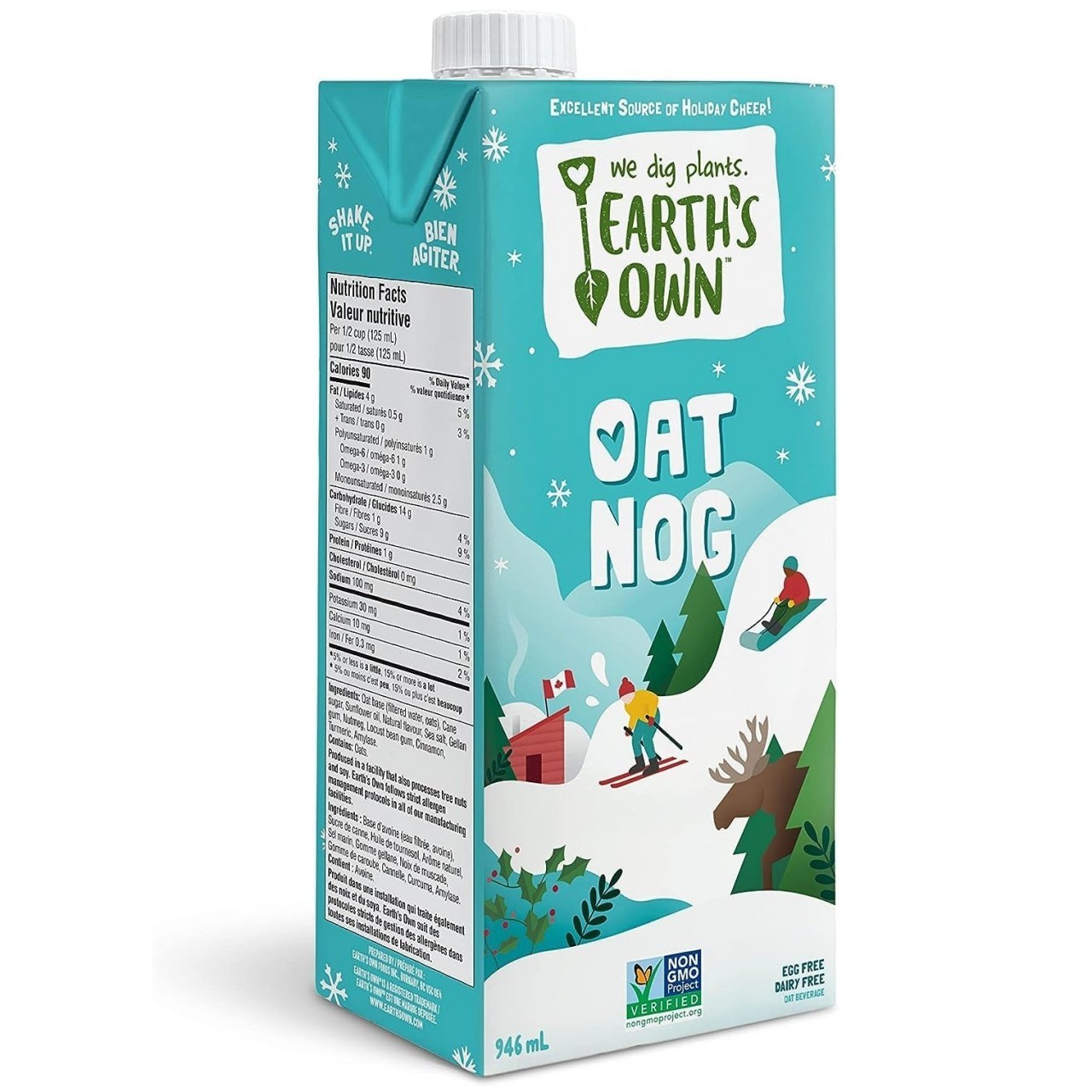 EARTHS OWN OAT NOG 946ml