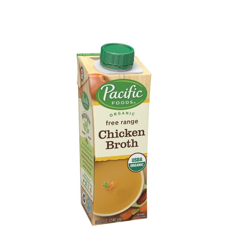 PACIFIC BROTH CHICKEN FREE RANGE 8oz