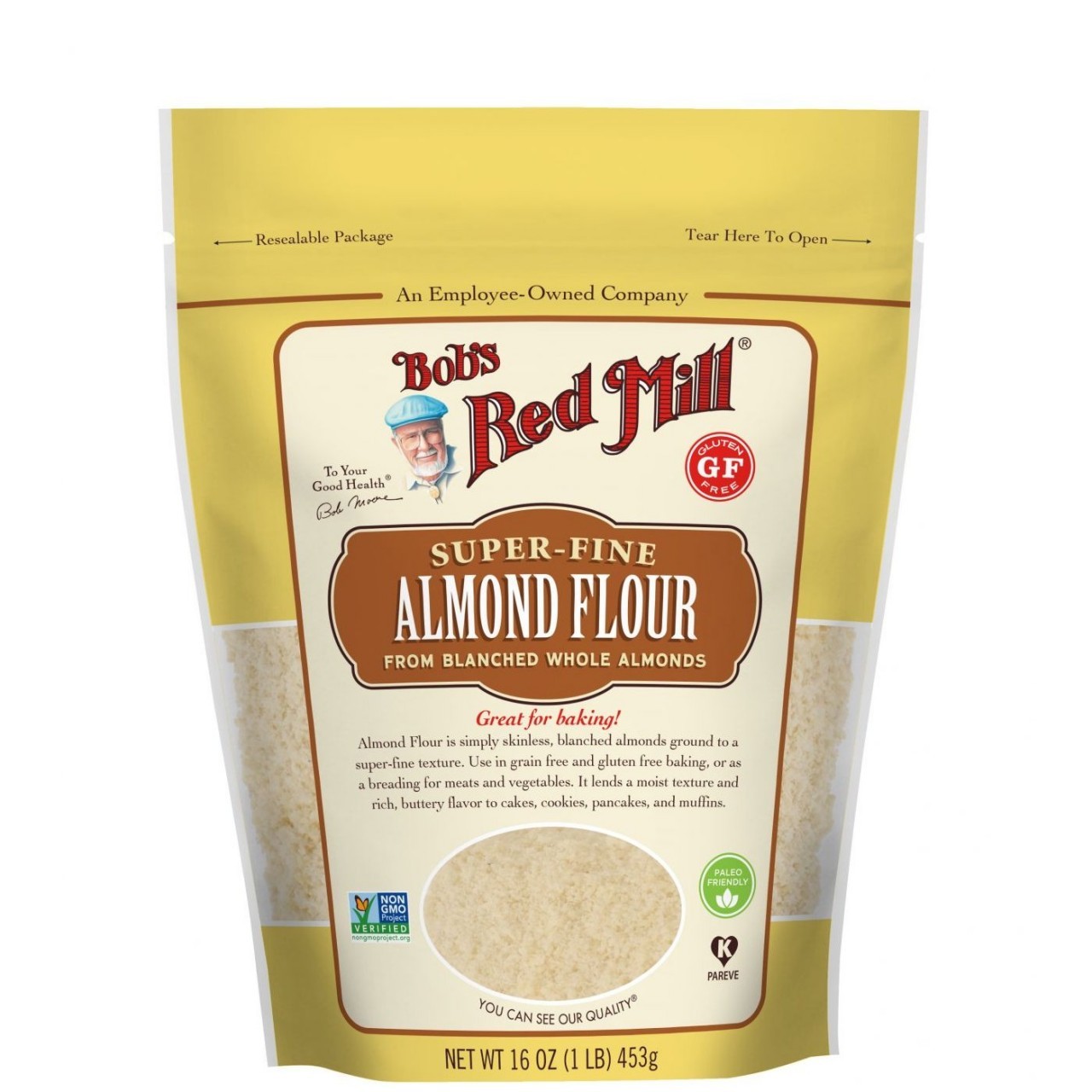 BOBS RED MILL FLOUR ALMOND 16oz