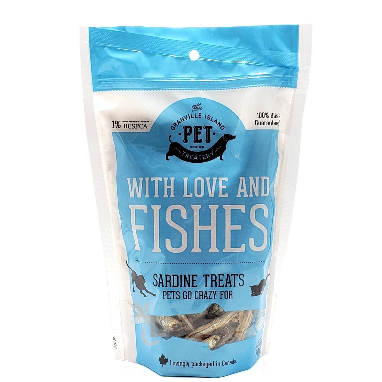 GRANVILLE ISLAND SARDINE TREATS 90g