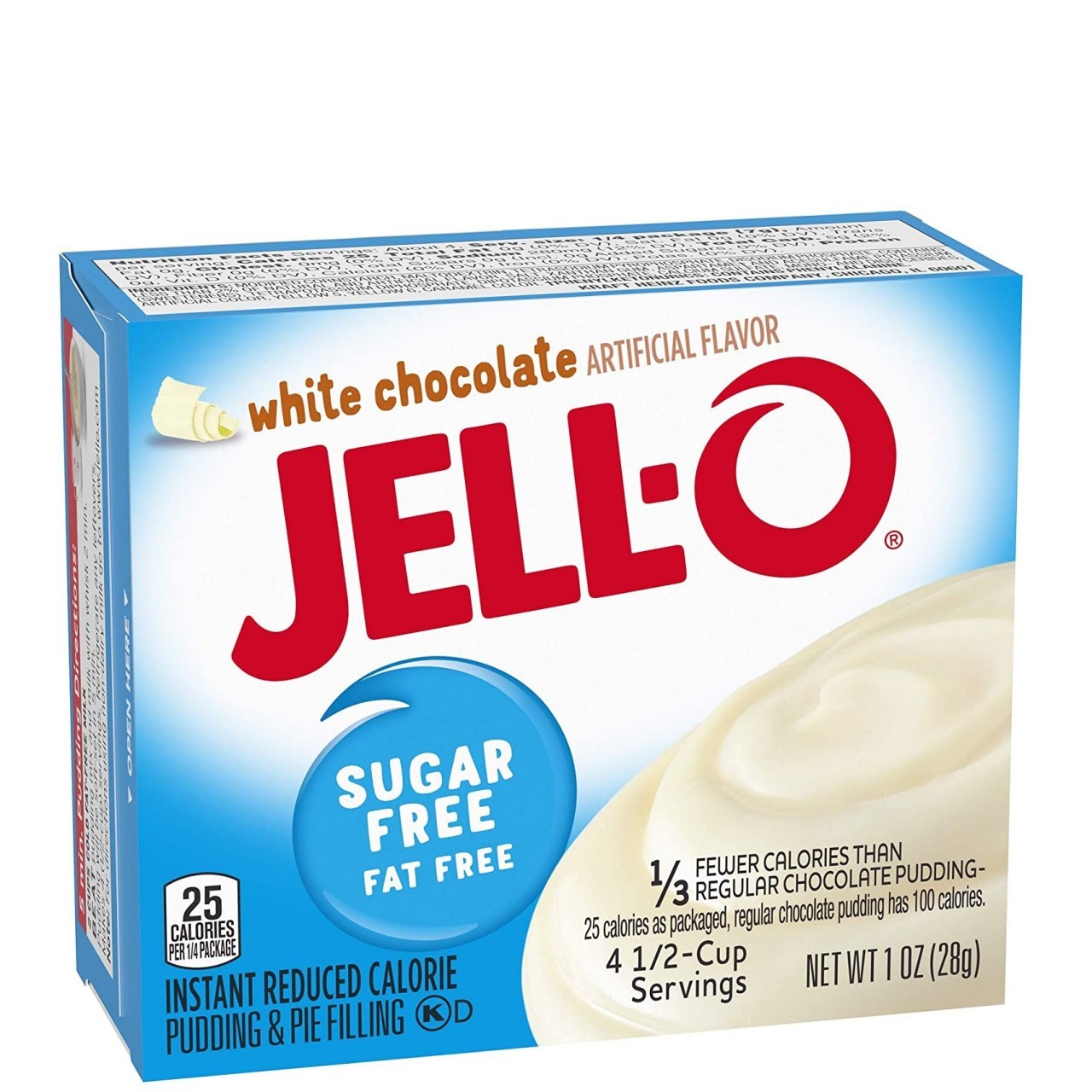 JELLO PUDDING WHITE CHOCOLATE SF 1oz