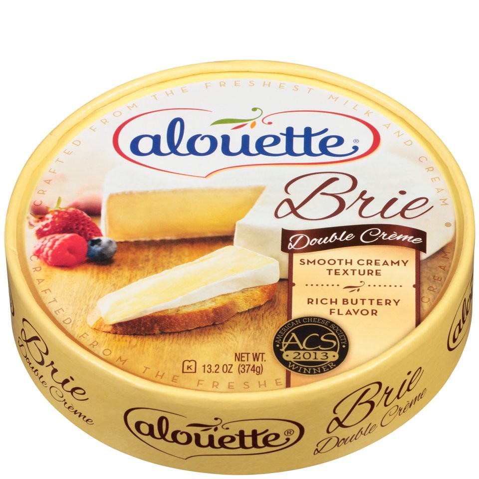 ALOUETTE BRIE DOUBLE CREME 13.2oz