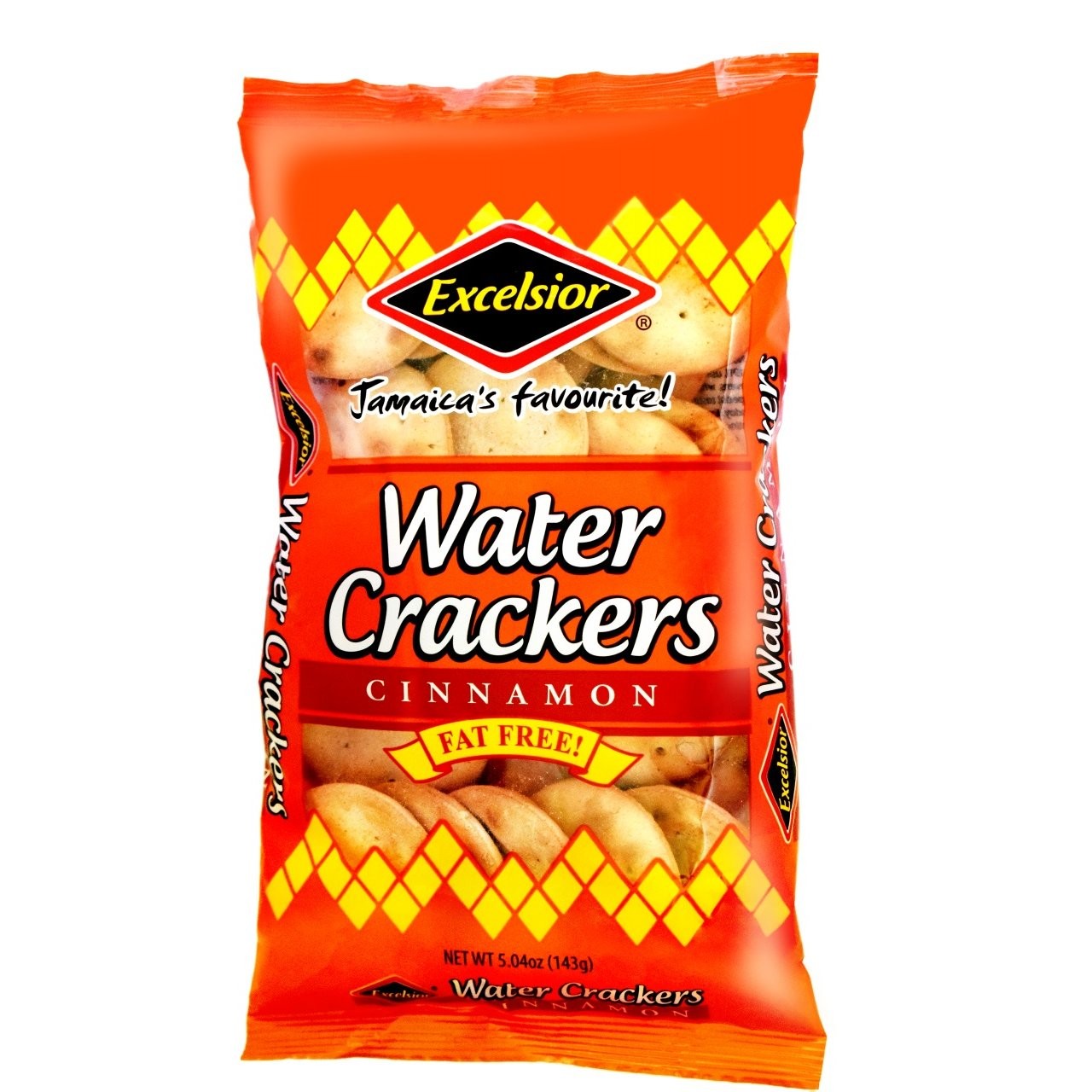 EXCELSIOR CINNAMON WATER CRACKERS 143g