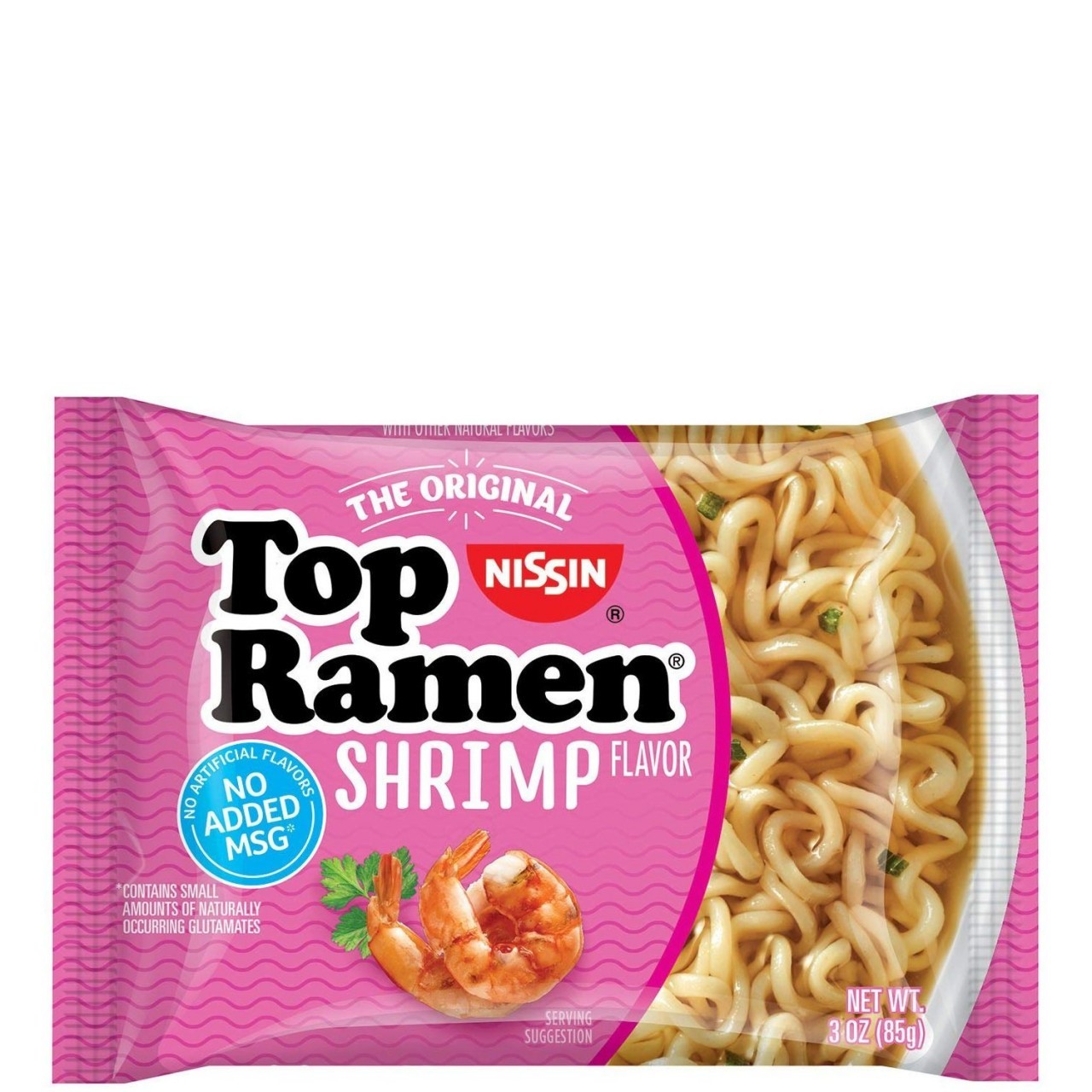 NISSIN TOP RAMEN SHRIMP 85g