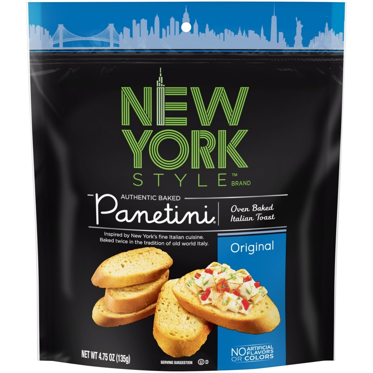 NEW YORK STYLE PANETINI ORIGINAL 4.75oz