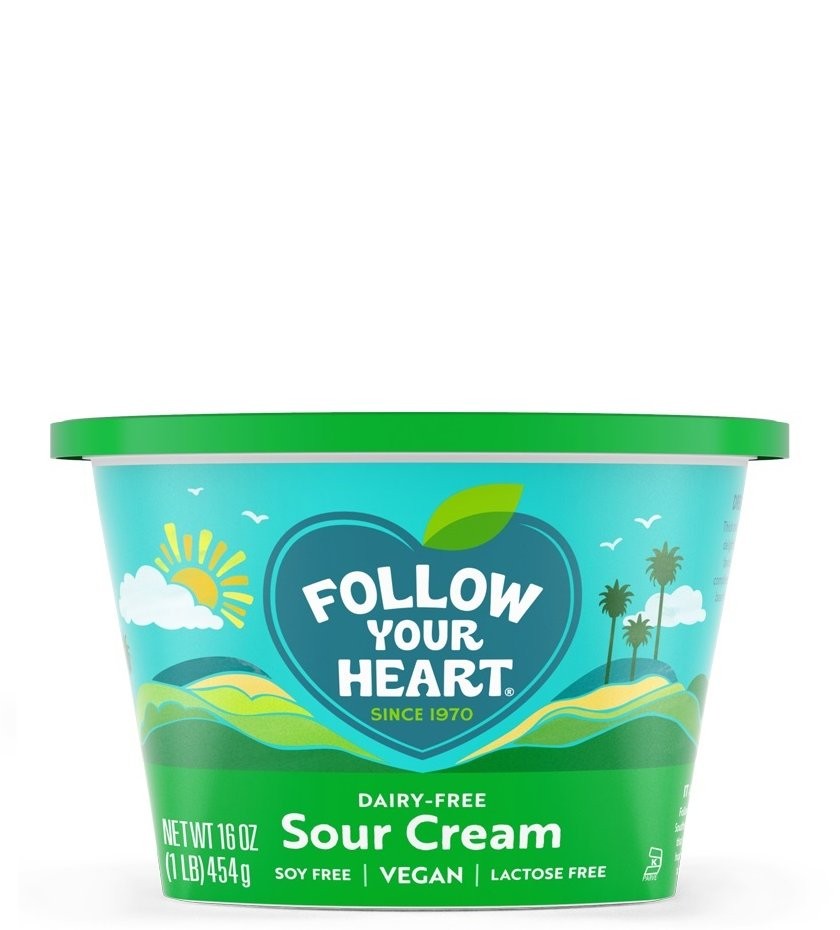 FOLLOW HEART VEGAN SOUR CREAM 16oz