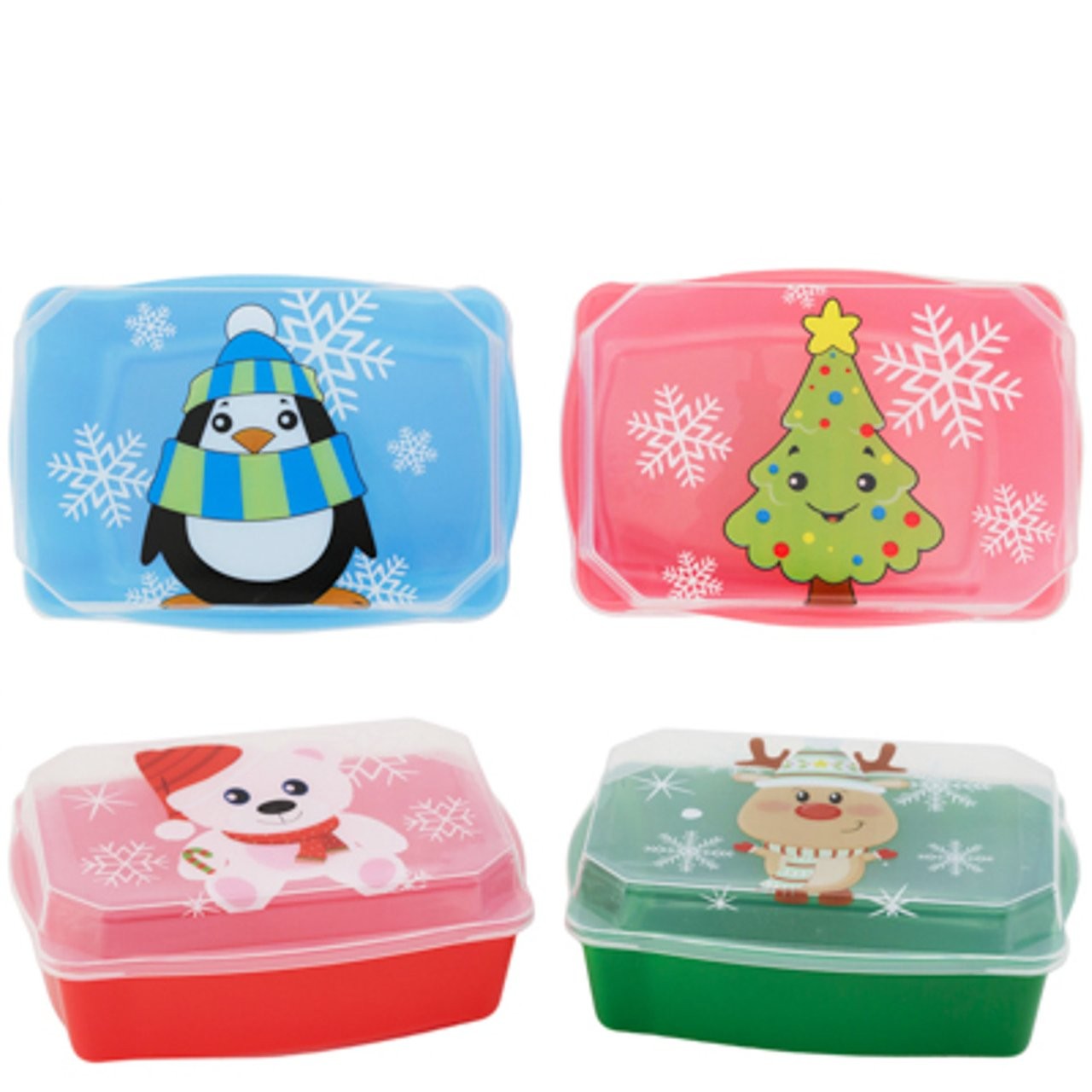 REGENT XMAS FOOD CONTAINER 8.19x5.9x3.35