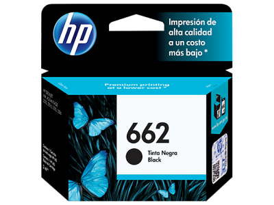 HP 662 CZ103AL Black Ink