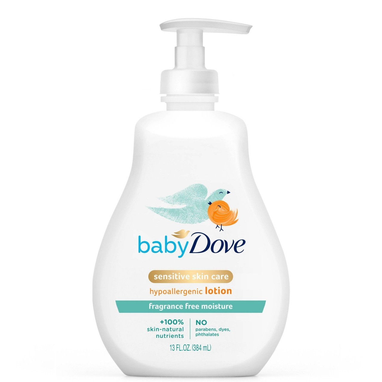 DOVE BABY LOTION FRAGRANCE FREE 13oz
