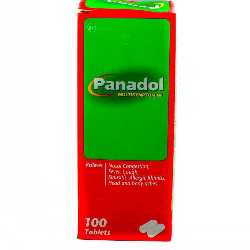 GSK PANADOL MULTI SYMPTOM NF 100 CAP
