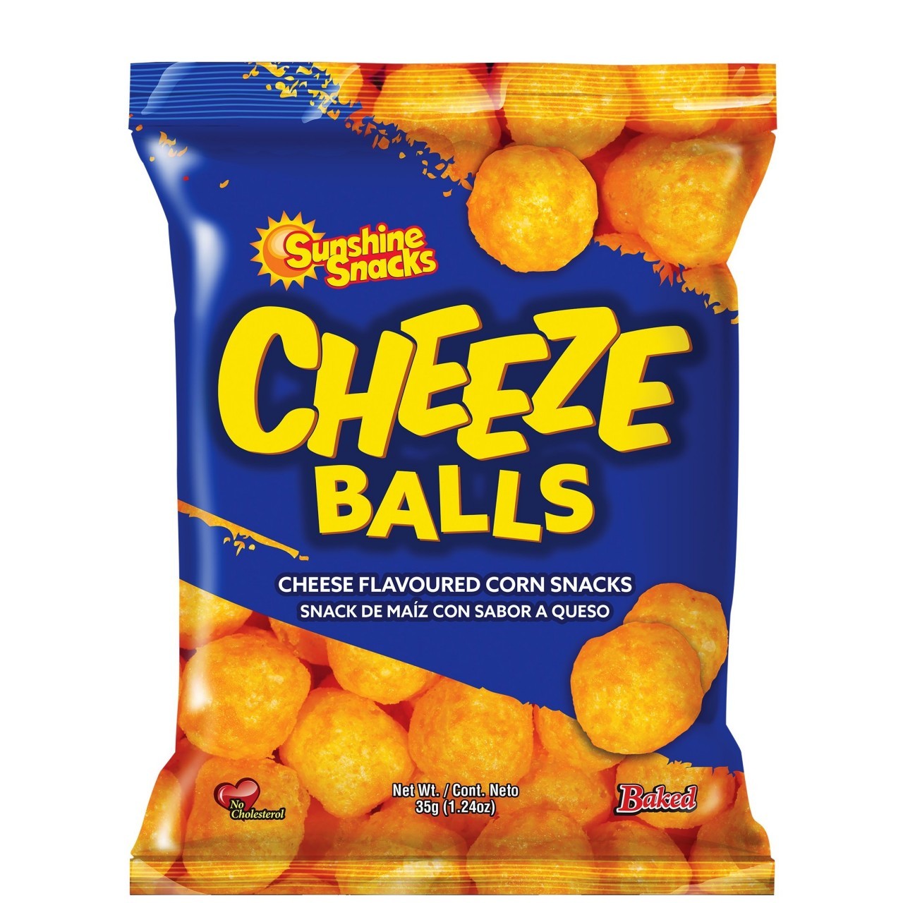 SUNSHINE CHEEZE BALLS 35g