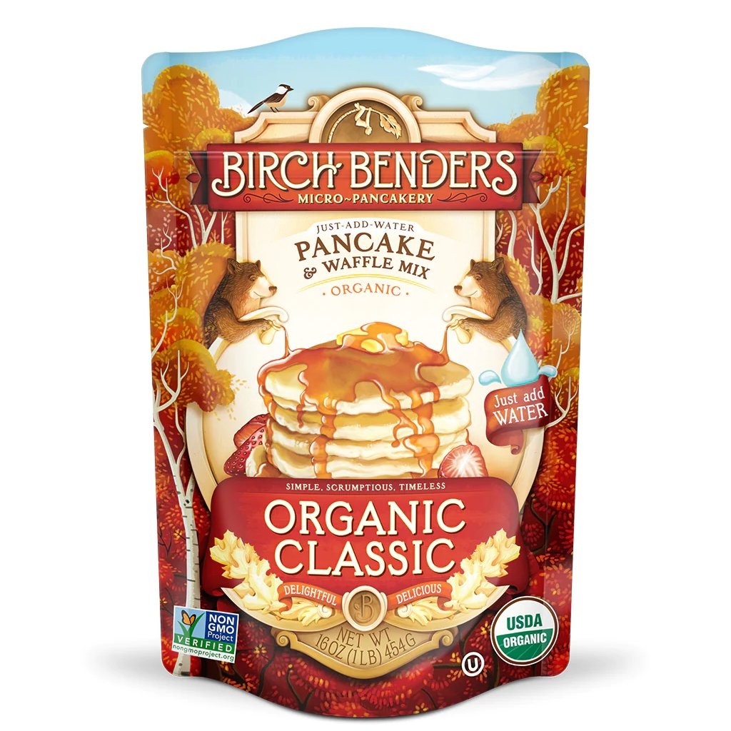 BIRCH PANCAKE MIX CLASSIC ORG 454g