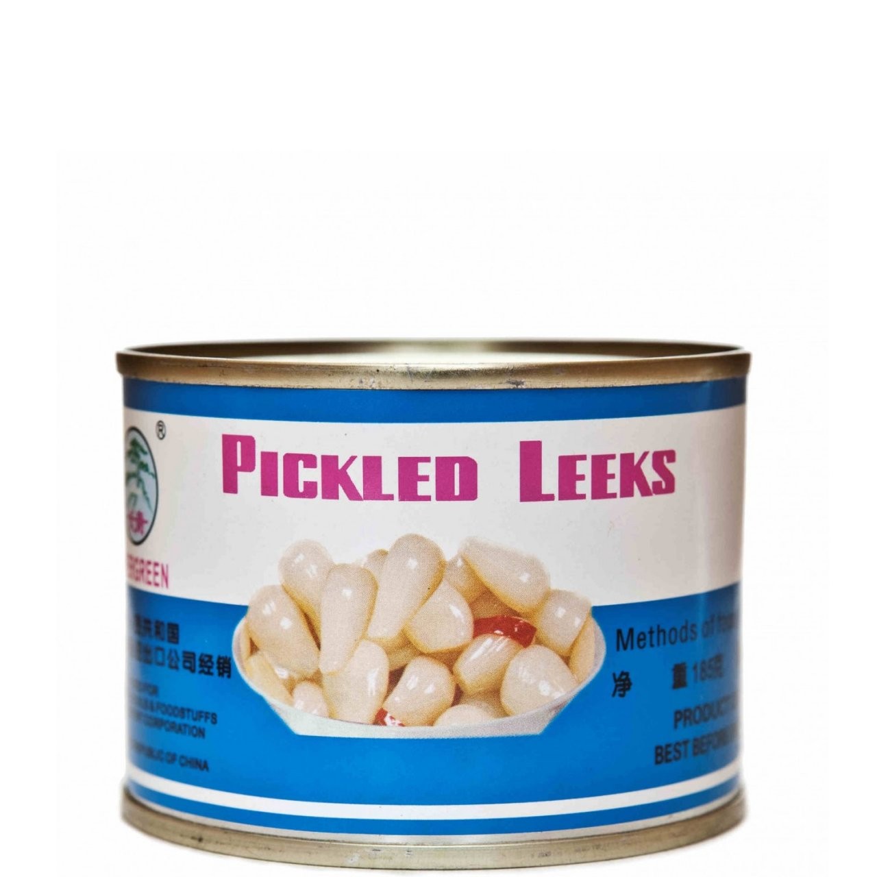 EVERGREEN PICKLED LEEKS 185g