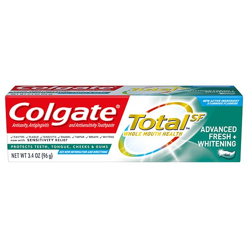 COLGATE TOTAL ADVAN FRESH + WHITENING 96G (3.4oz)