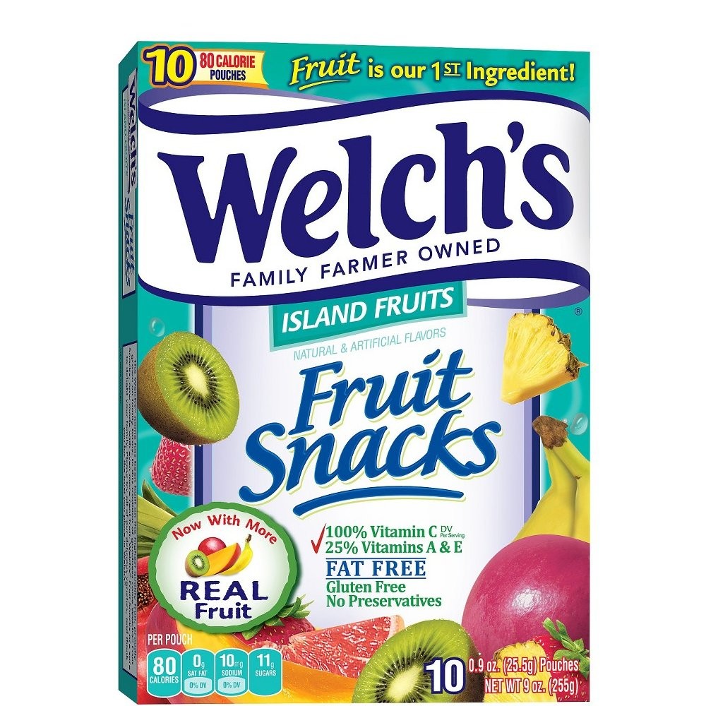 WELCHS FRUIT SNACK ISLAND 255g