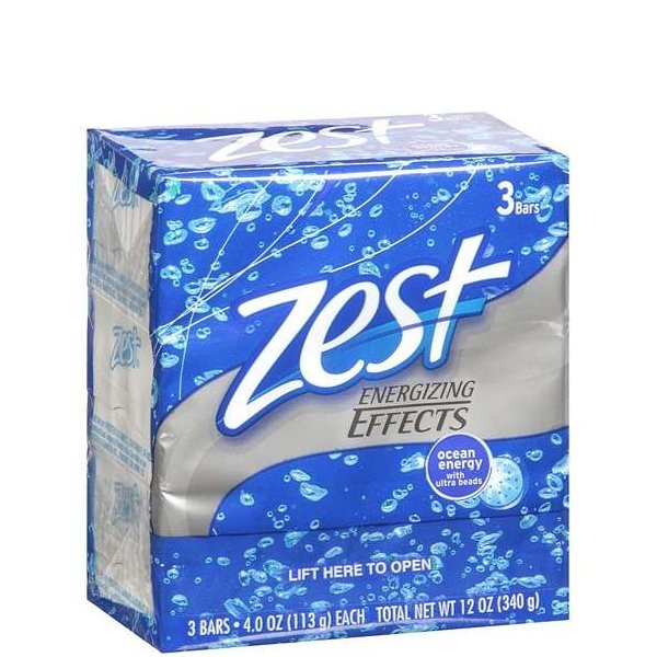 ZEST BAR SOAP OCEAN BREEZE 3x4oz