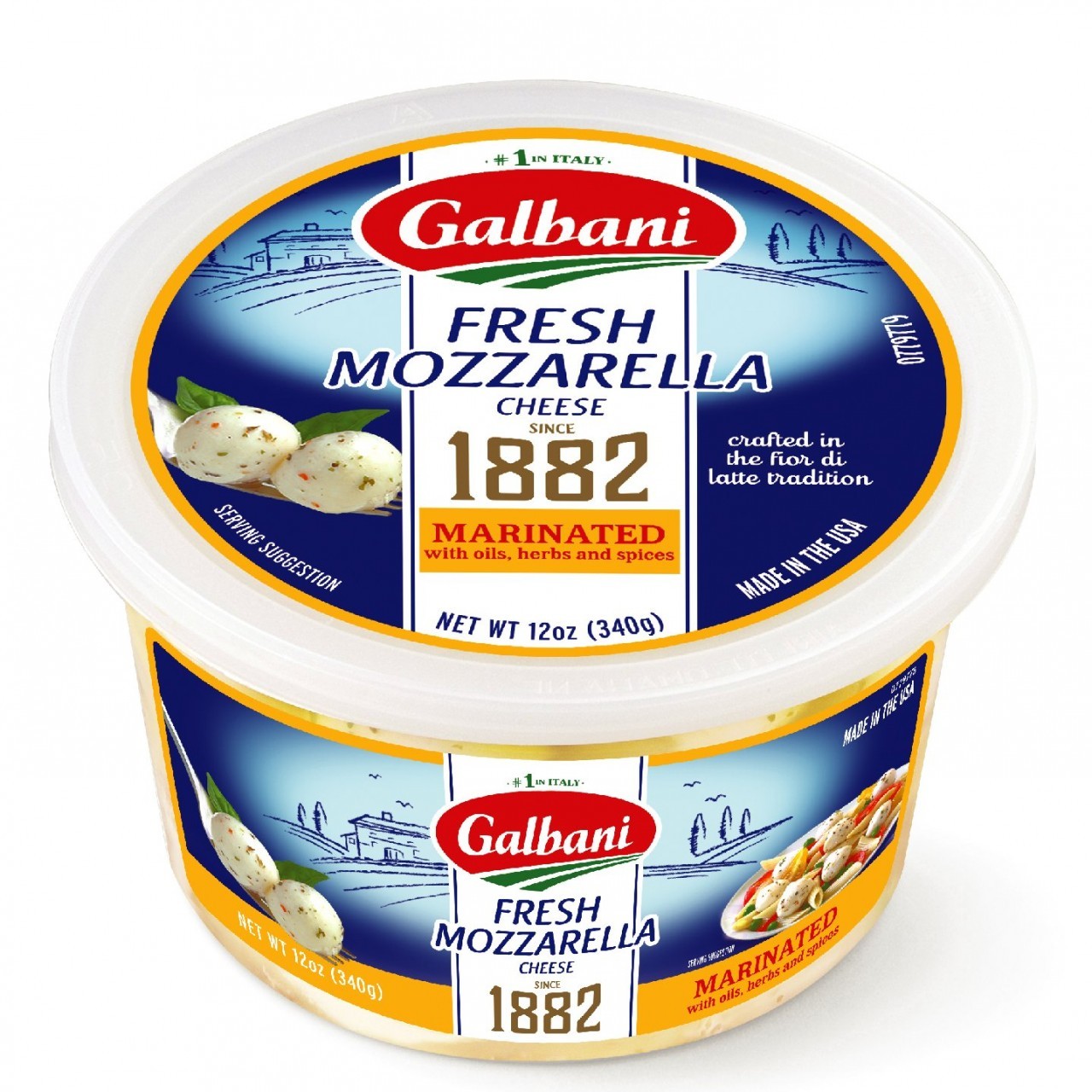 GALBANI MOZZARELLA MARINATED 12oz