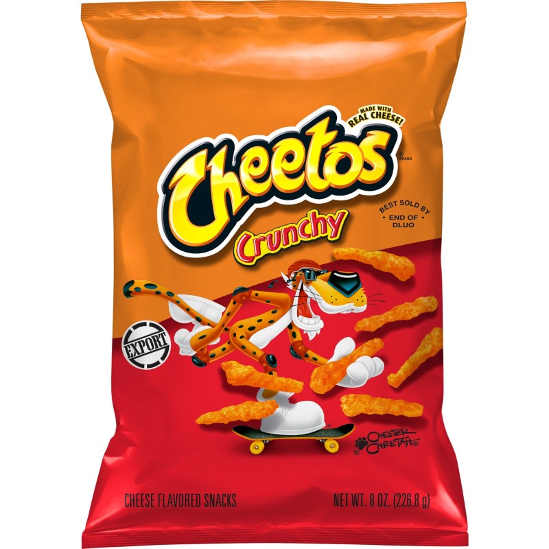 CHEETOS CRUNCHY 8 OZ (226.8 G)