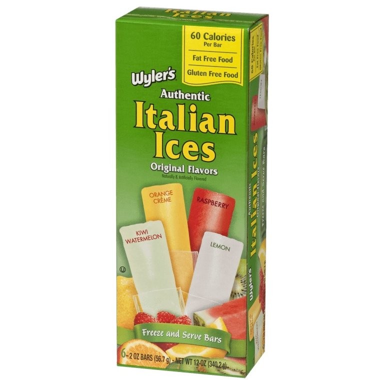 WYLERS AUTH ITALIAN FREEZER POPS 12oz