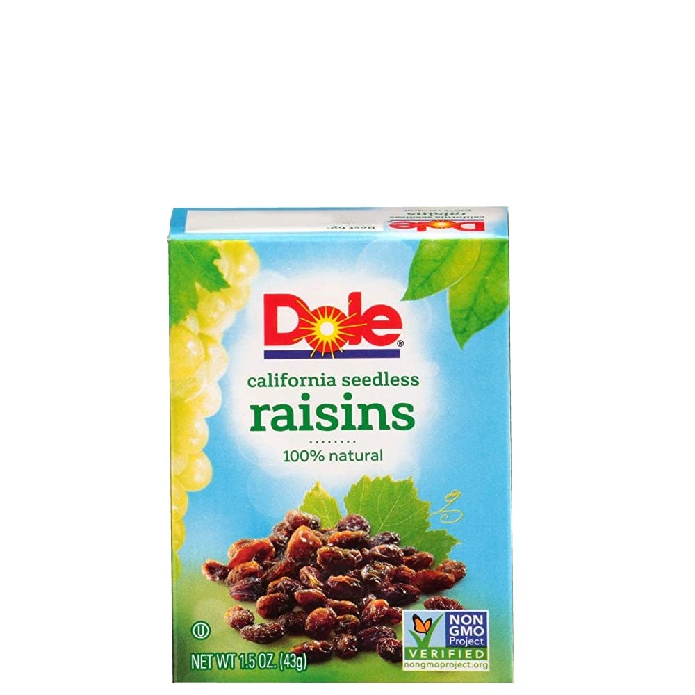 DOLE RAISINS SNACK PACK 1.5oz