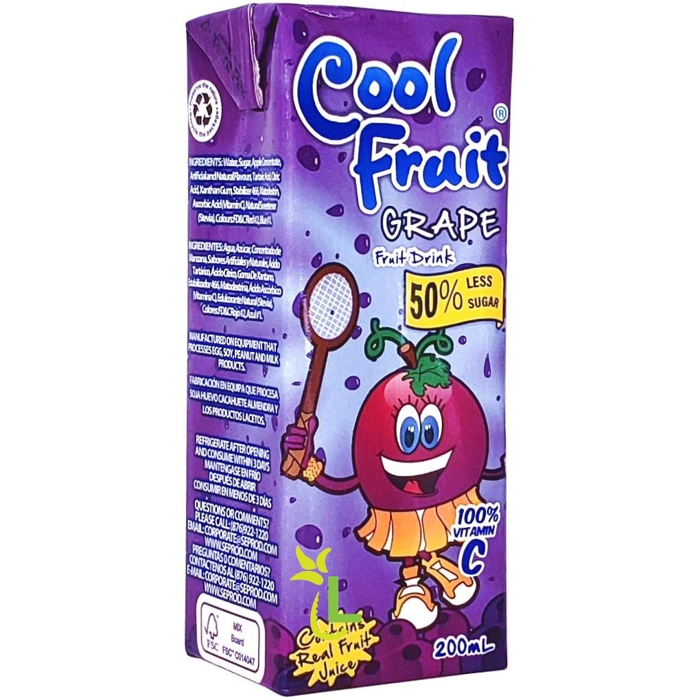 COOL FRUIT GRAPE 200ml
