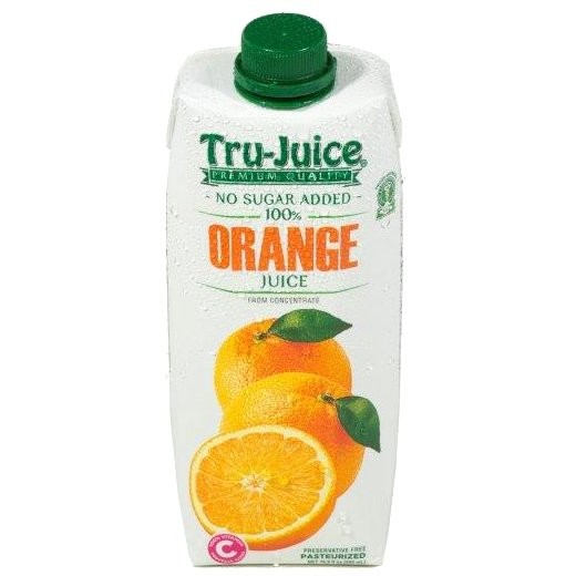 TRU-JUICE 100% ORANGE 500ml