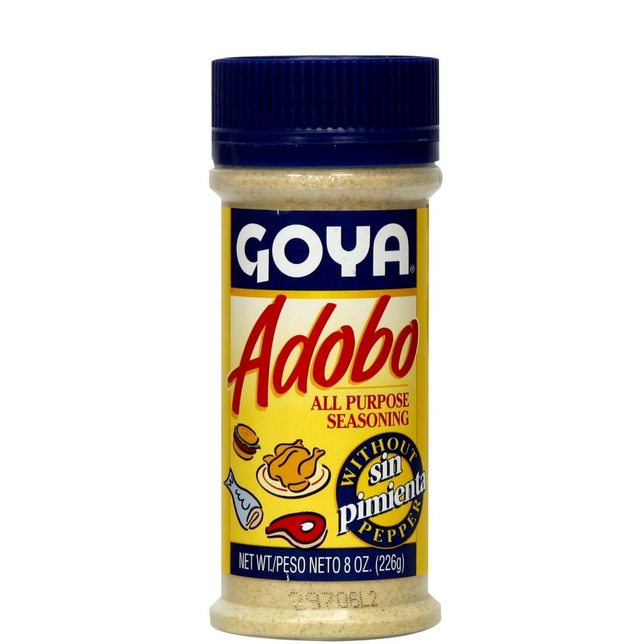 GOYA ADOBO W/O PEPPER 8oz