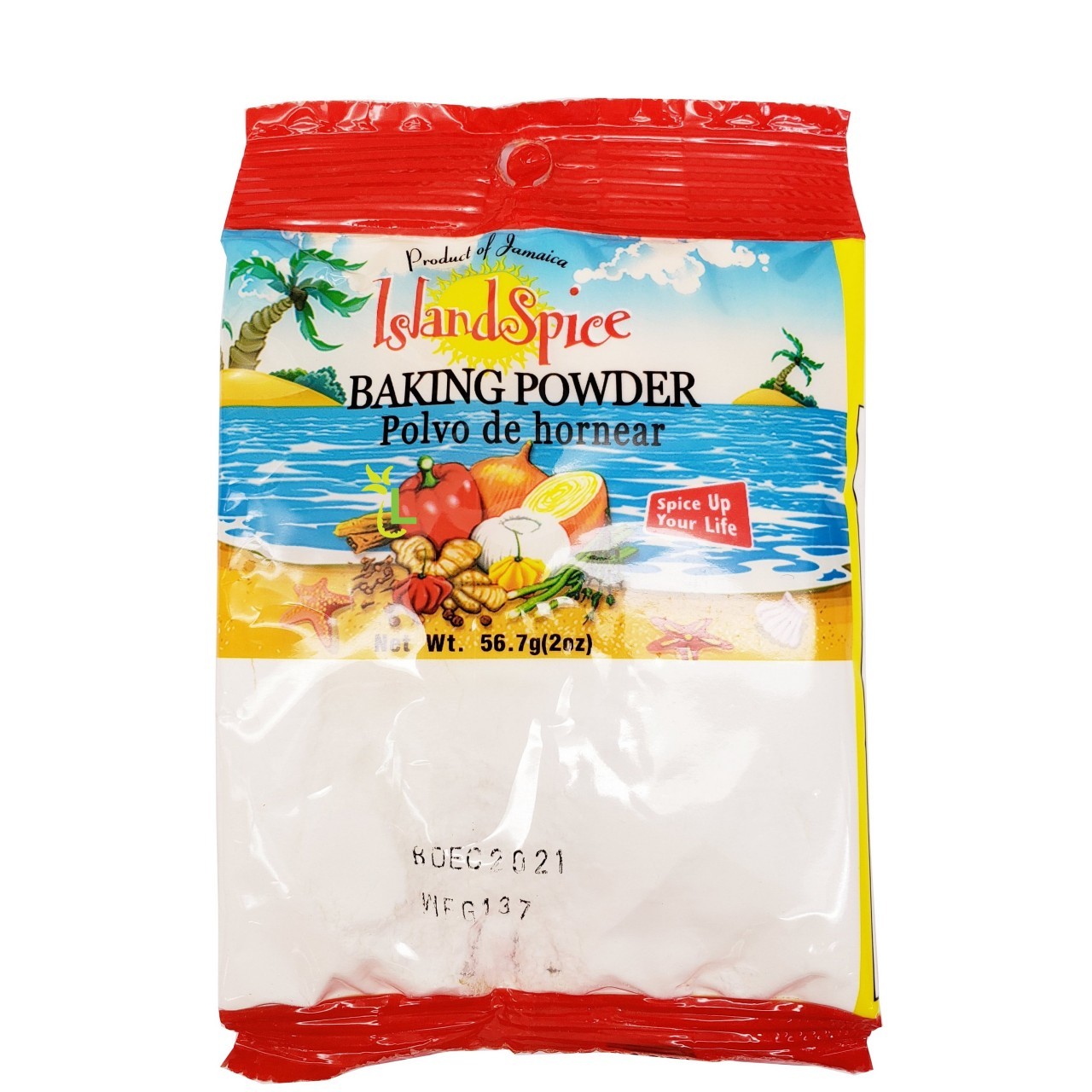 ISLAND SPICE BAKING POWDER 2oz