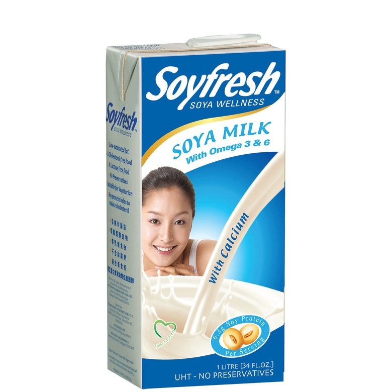 SOYFRESH SOYA MILK W/CALCIUM 1L