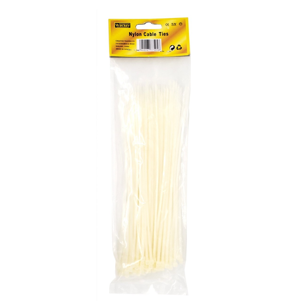 WORKEY NYLON CABLE TIES 2.5x200m 100pc