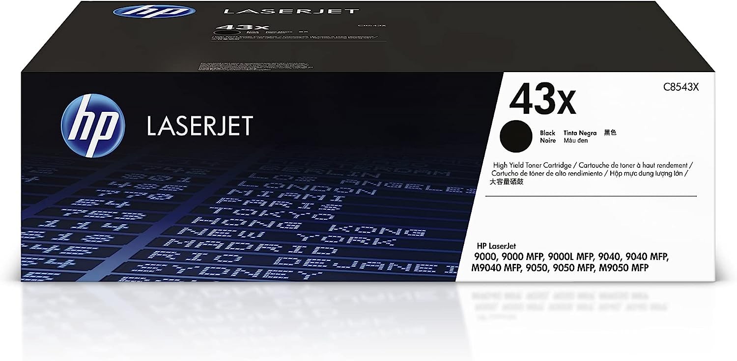 HP 43X - High Yield - black
