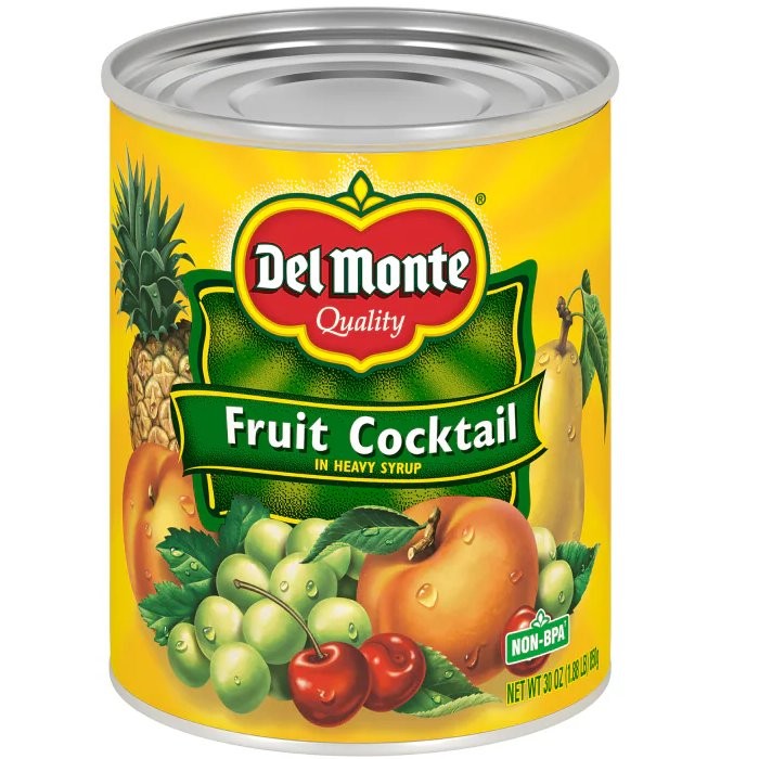DEL MONTE FRUIT COCKTAIL HVY SYRUP 30oz
