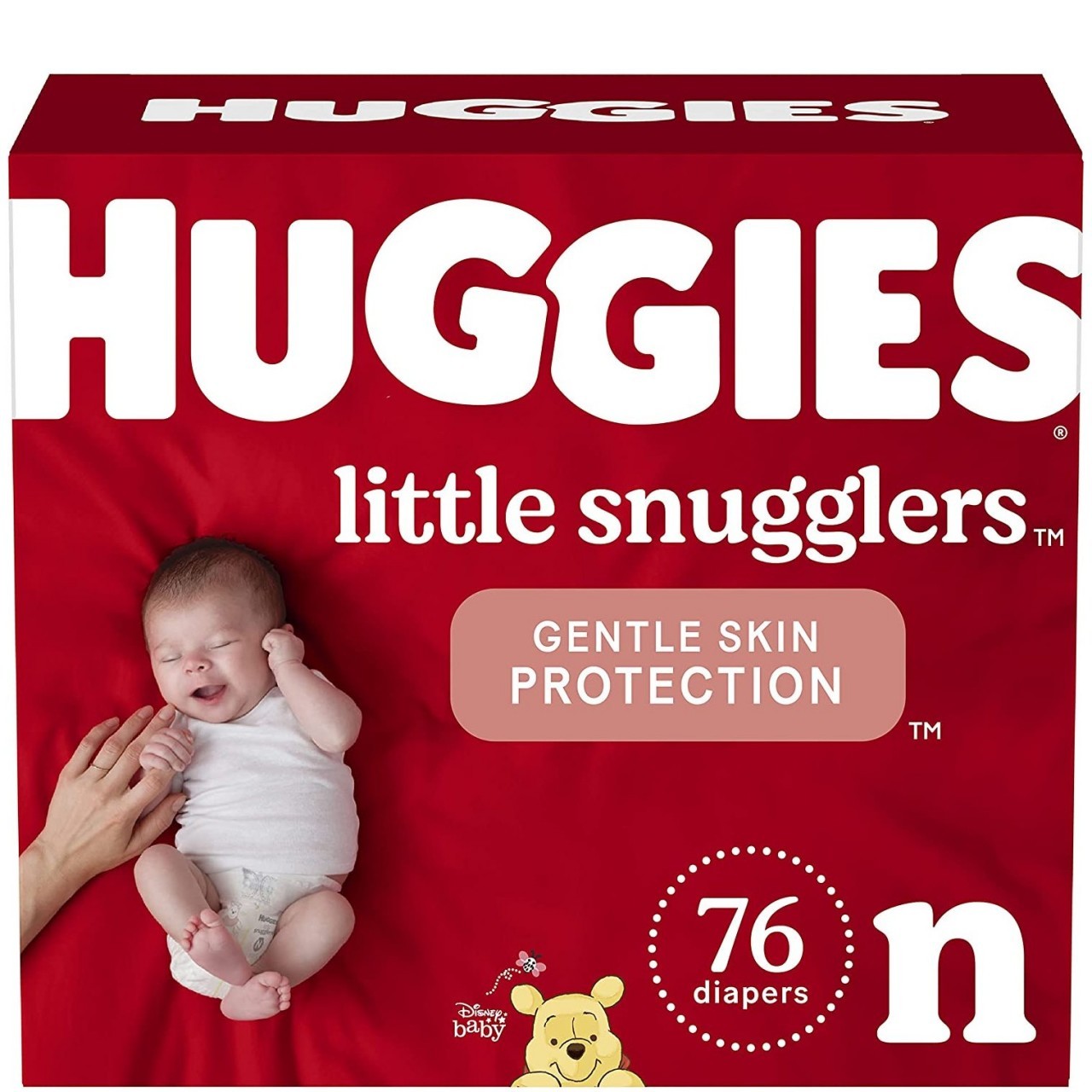 HUGGIES LITTLE SNUGGLERS NB 76s