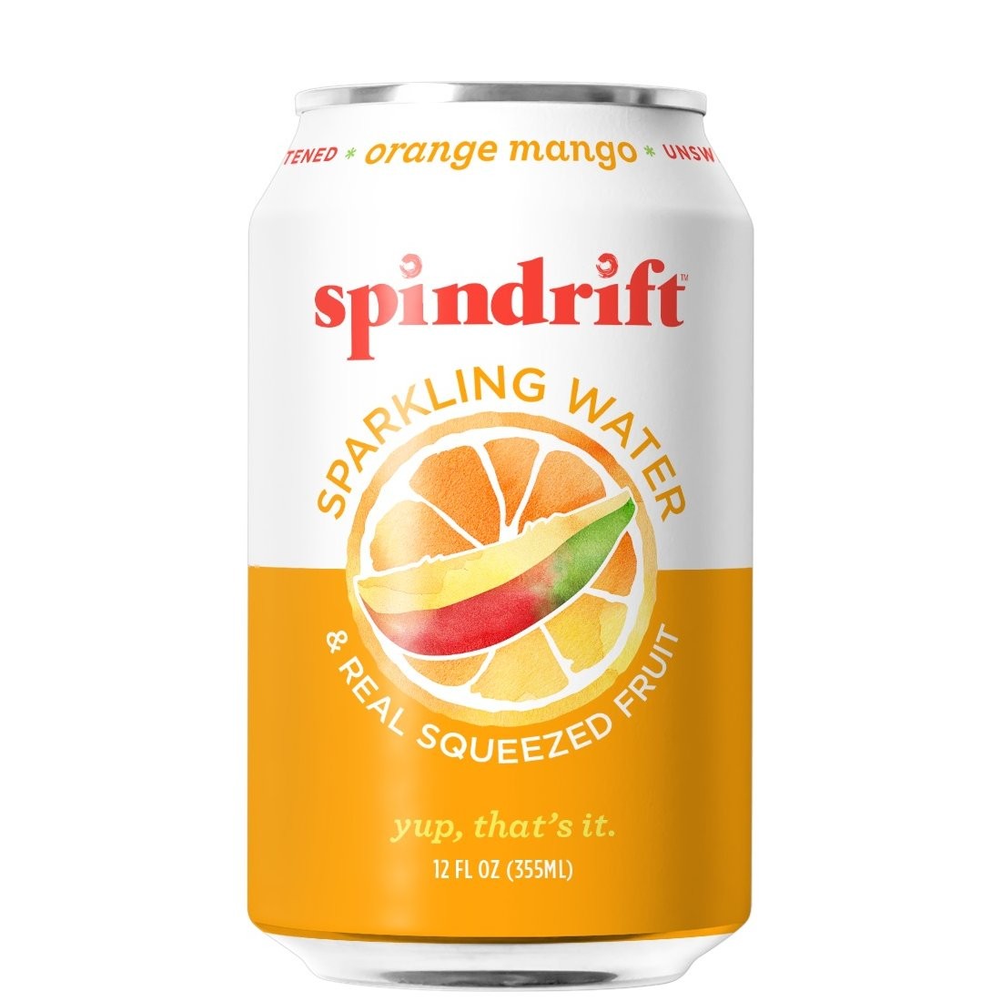 SPINDRIFT WATER ORANGE MANGO 12oz