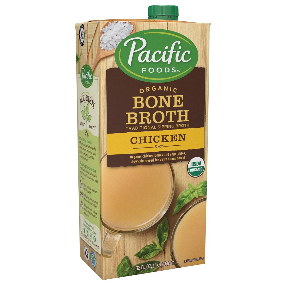 PACIFIC BROTH BONE CHICKEN 32oz