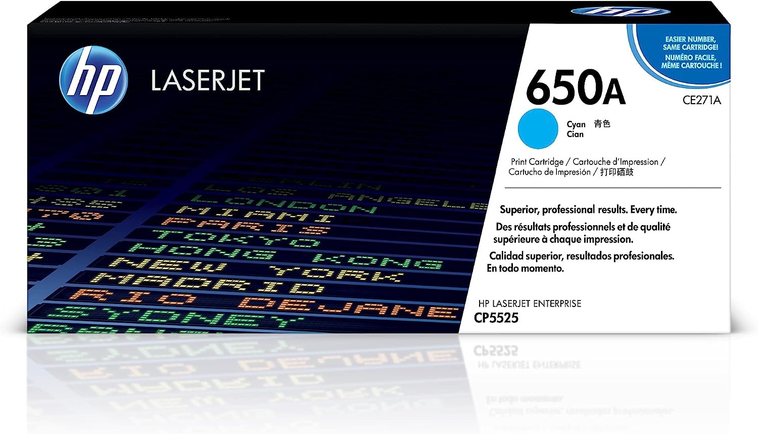 HP 650A - Cyan - original